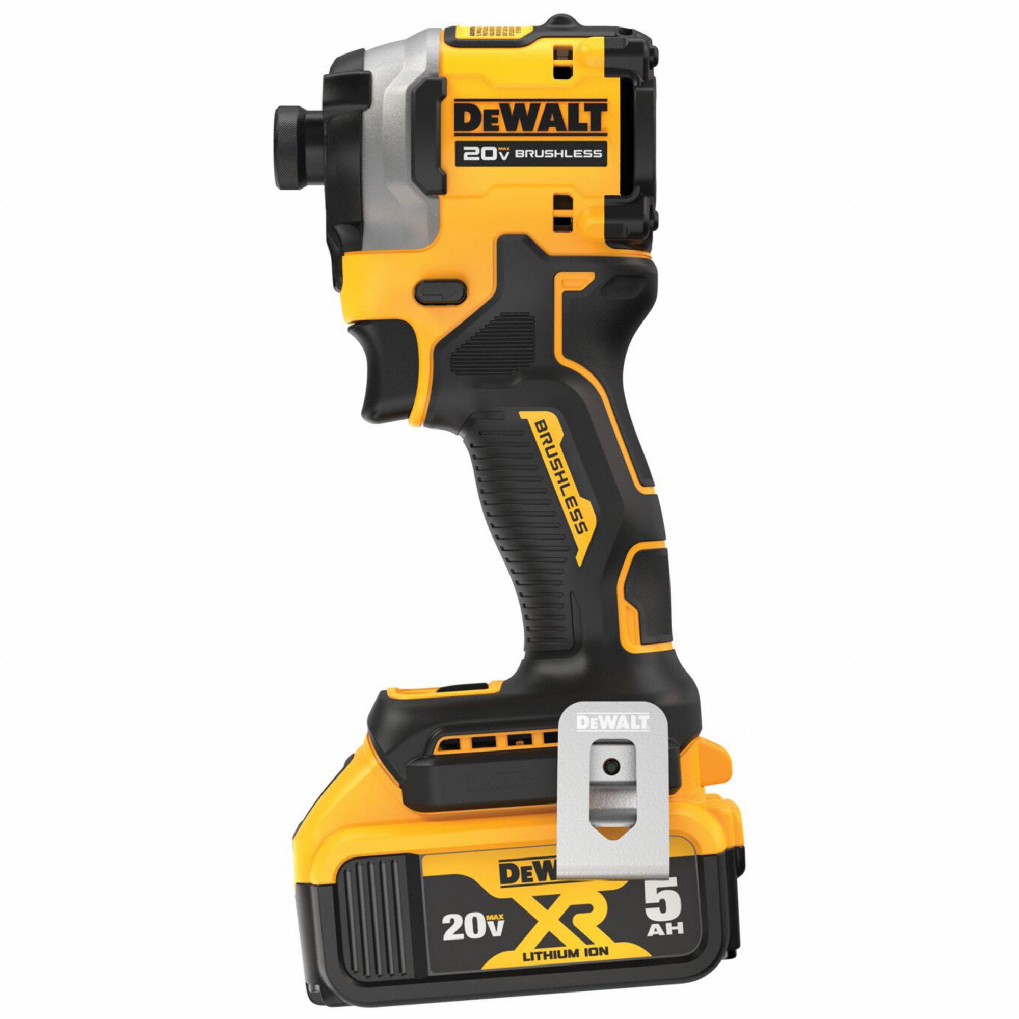 DEWALT Impact Driver Kit: 1,825 in-lb Max. Torque, 3,250 RPM Free Speed ...