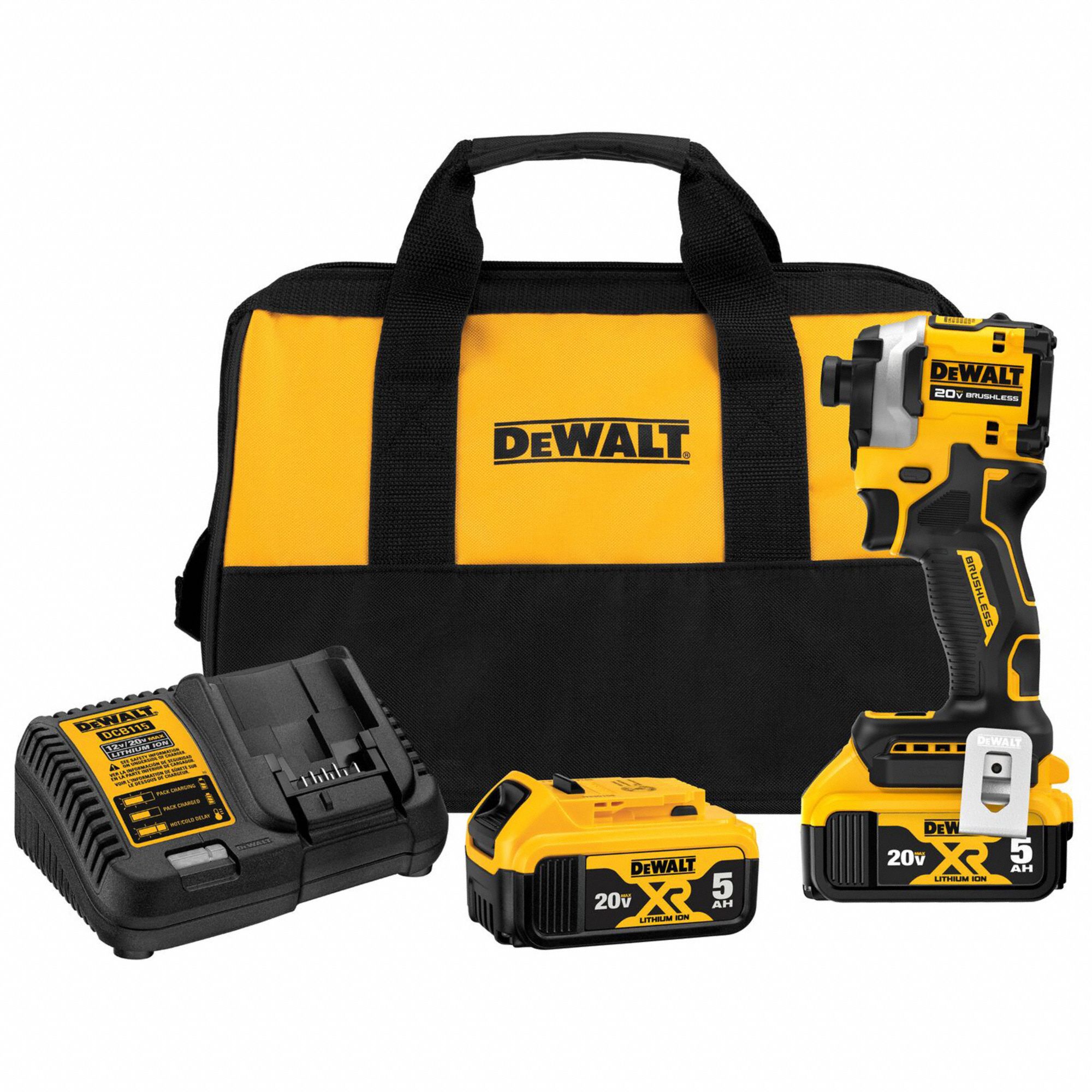1,825 inlb Max. Torque, 3,250 RPM Free Speed, Impact Driver Kit