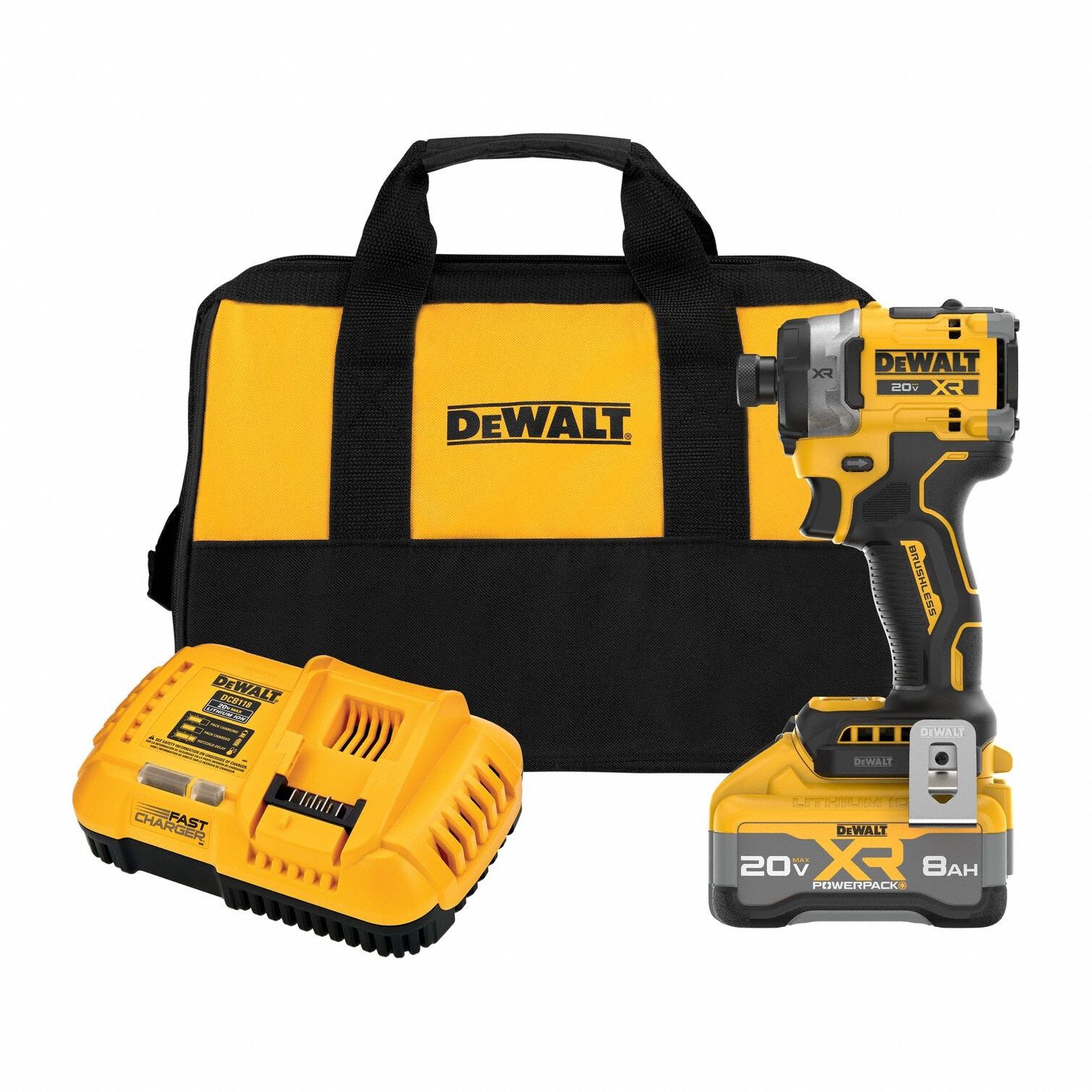 Impact Driver: 2, 500 in-lb Max. Torque, 3, 800 RPM No Load Speed, 4, 500 ipm Impacts per Minute