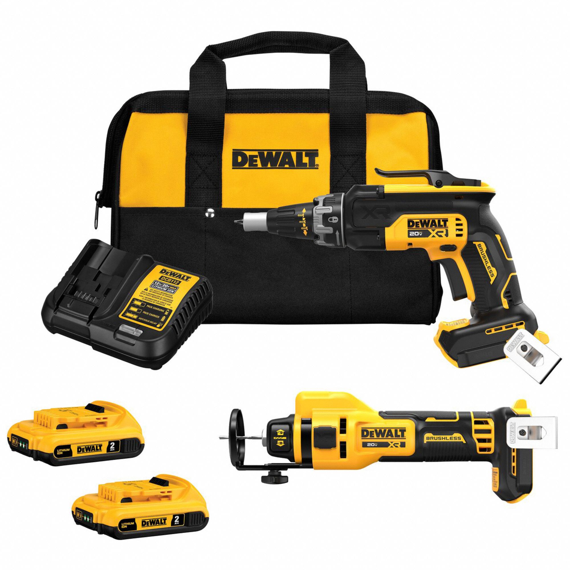 Dewalt 18v 6 piece deals combo kit