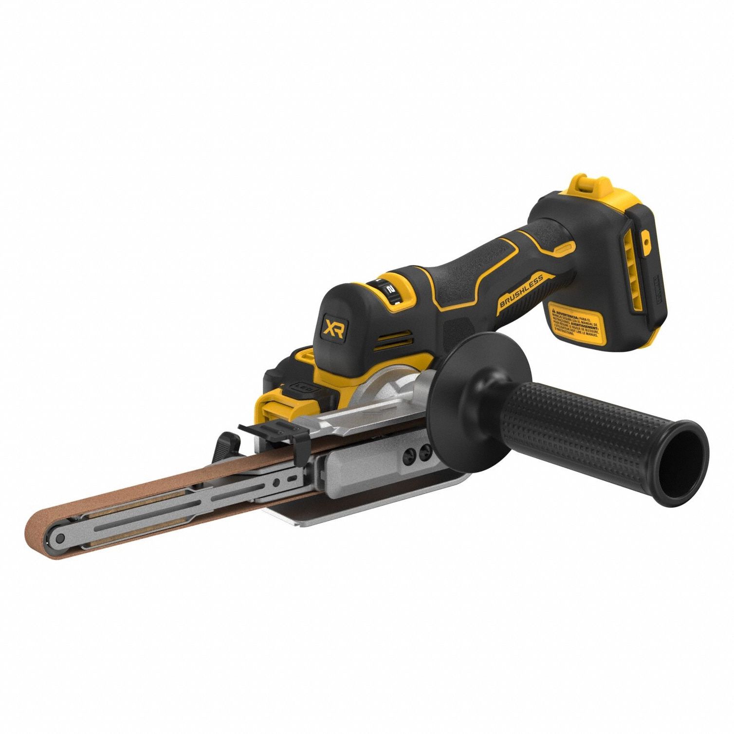 Cordless Band File: 20V MAX, Bare Tool, 1/2 in Belt Wd, 18 in Belt Lg, 104° Rotation