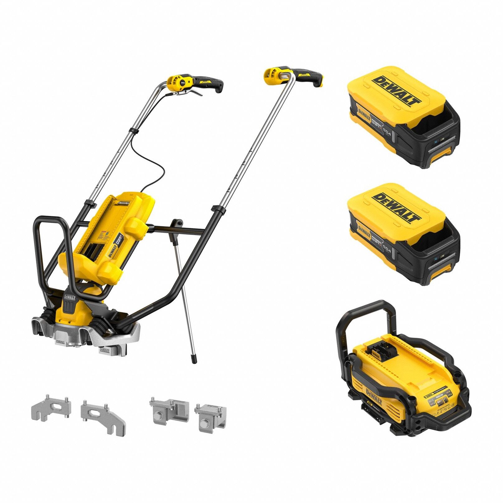 Power Concrete Mixers, Compactors & Finishing Tools