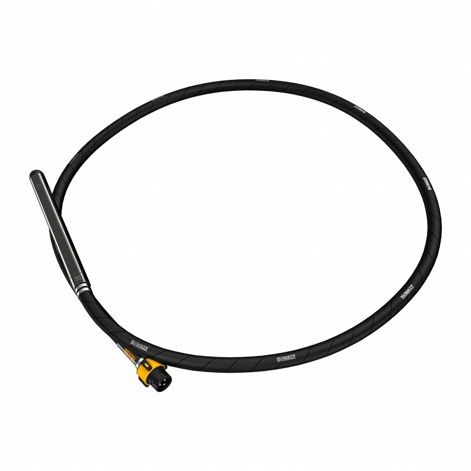 Vibrator Head: DCPS310/DCPS320, 10 ft Overall Lg, 1 1/2 in Overall Wd, Quick-Connect, Steel