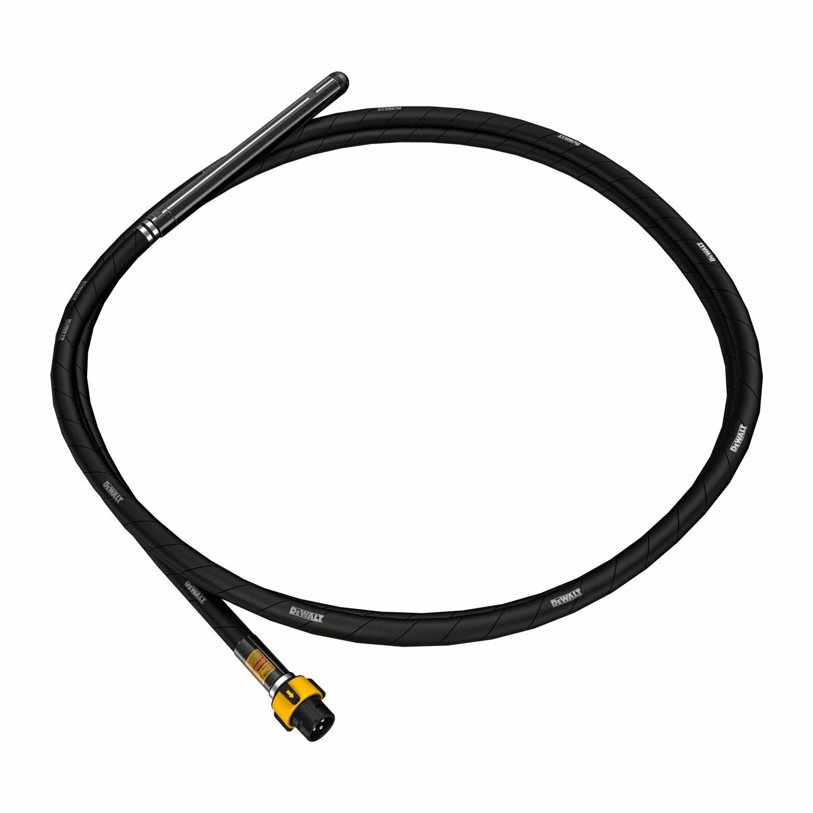 Vibrator Head: DCPS310/DCPS320, 21 ft Overall Lg, 1 1/2 in Overall Wd, Quick-Connect, Steel