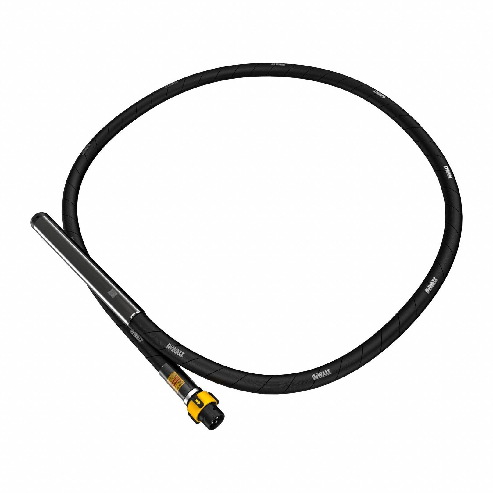 Vibrator Head: DCPS310/DCPS320, 10 ft Overall Lg, 1 3/4 in Overall Wd, Quick-Connect, Steel