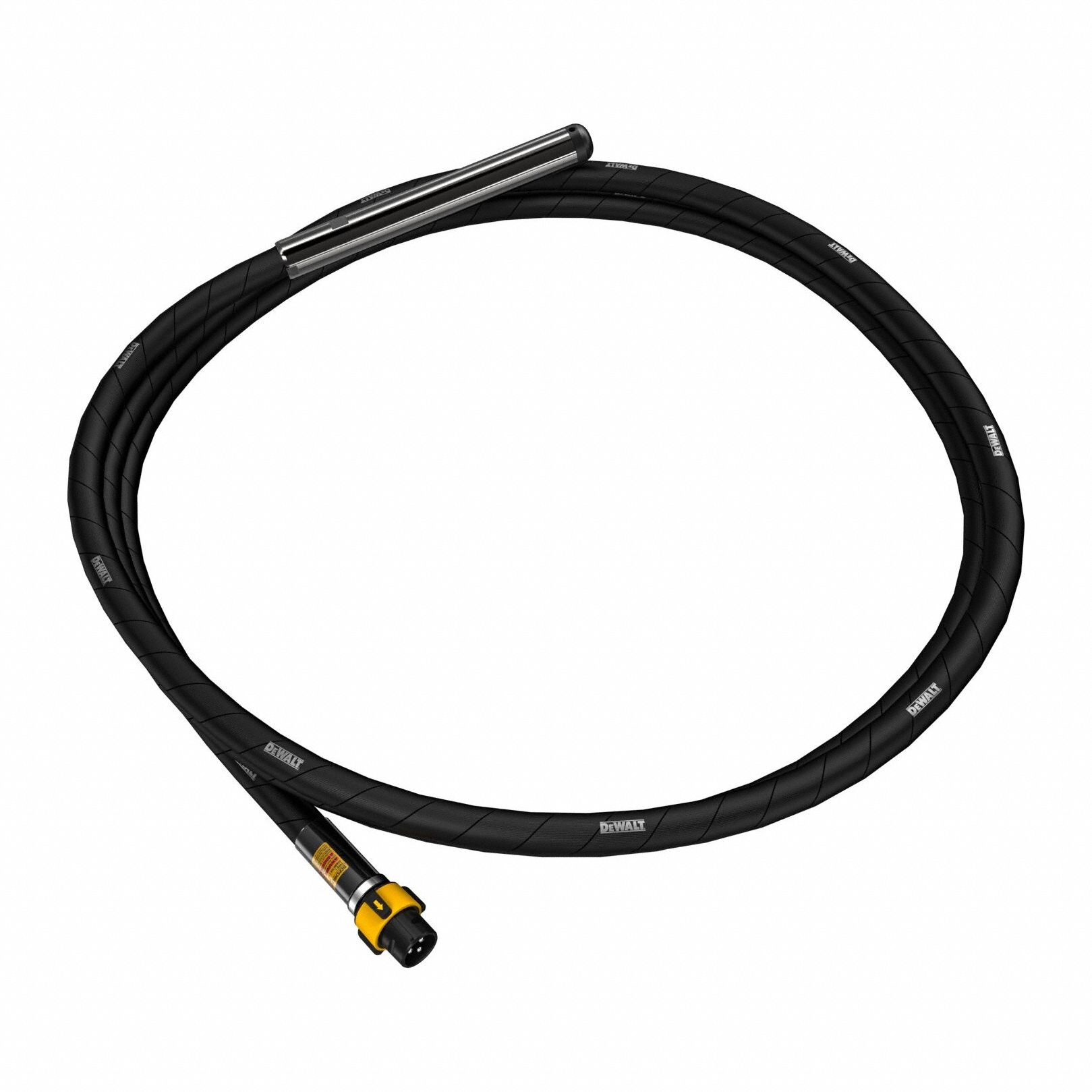 Vibrator Head: DCPS310/DCPS320, 21 ft Overall Lg, 1 3/4 in Overall Wd, Quick-Connect, Steel