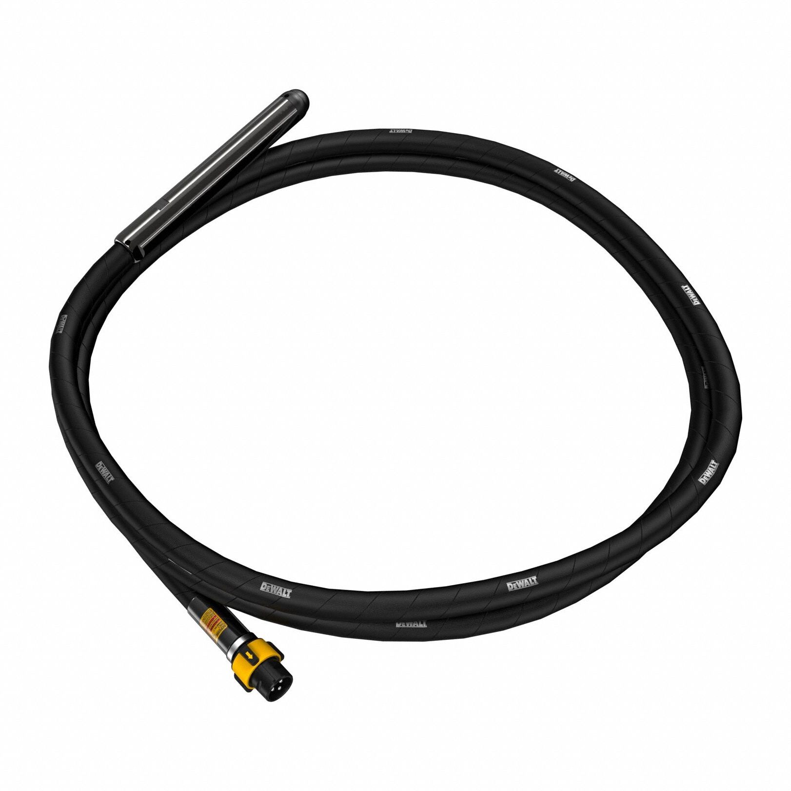 Vibrator Head: DCPS310/DCPS320, 21 ft Overall Lg, 2 in Overall Wd, Quick-Connect, 2 in Head Dia