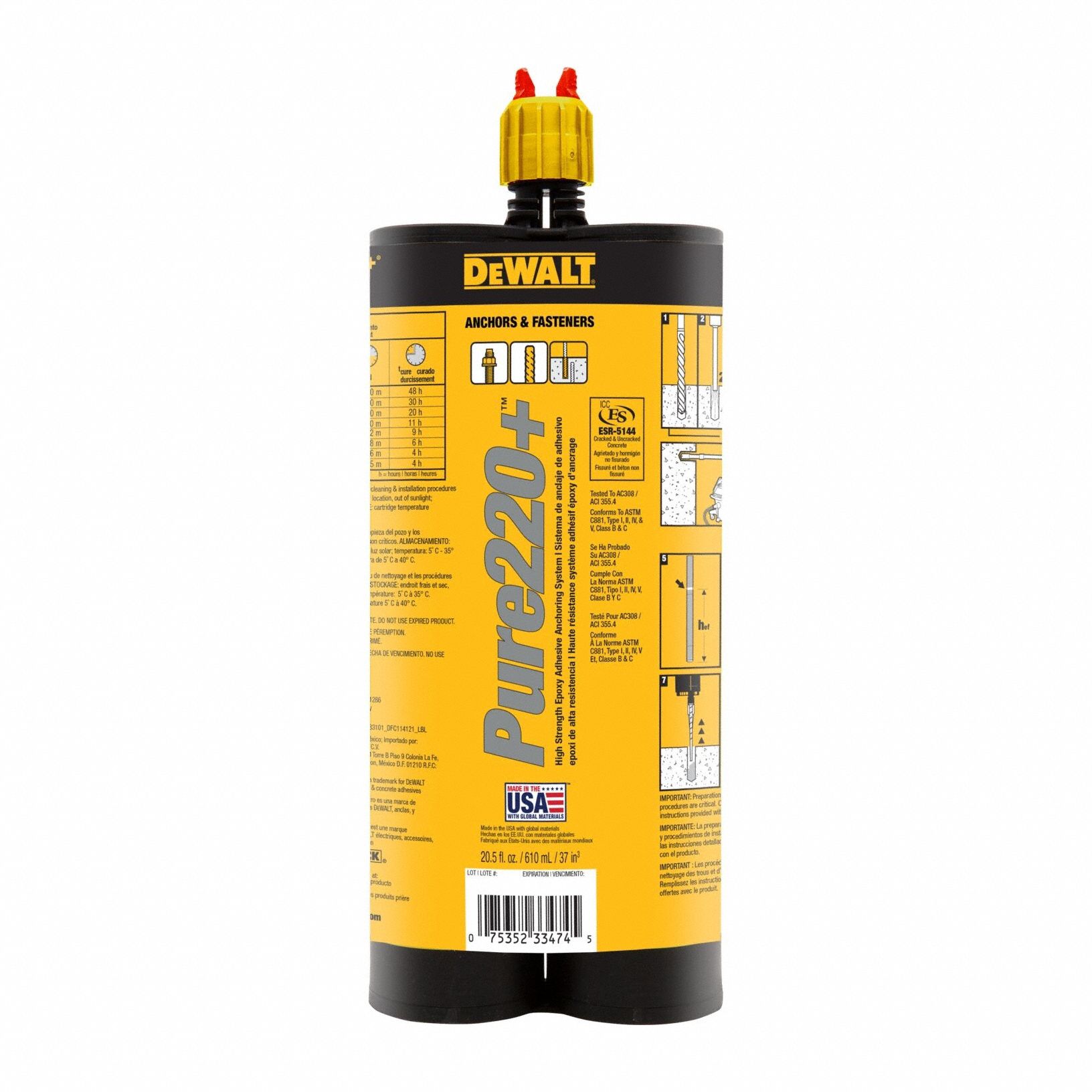 Anchoring Adhesive: Mixing