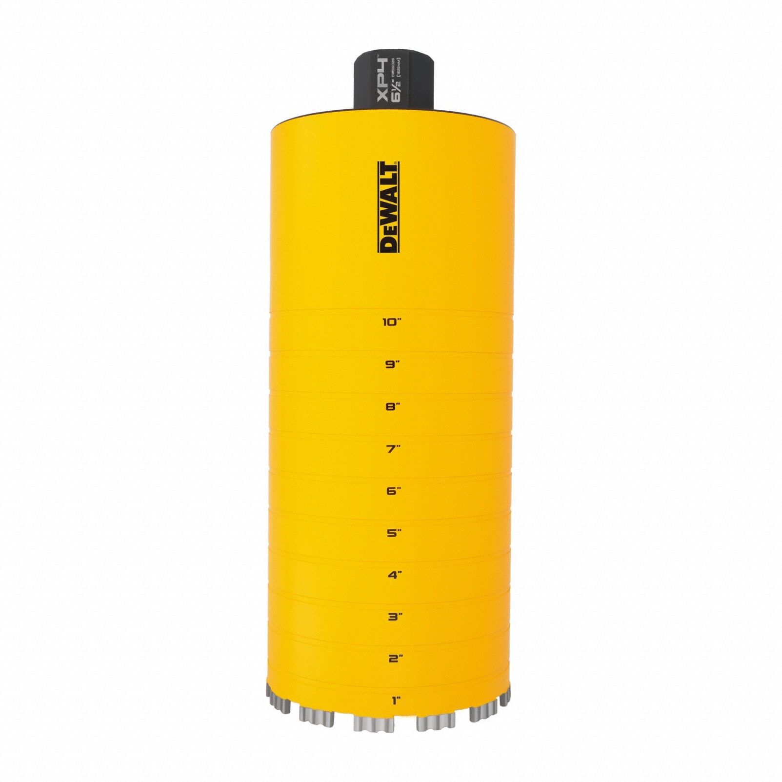 Core Bit: 6 1/2 in Core Dia, 14 in Max Drilling Dp, 41 in Overall Lg