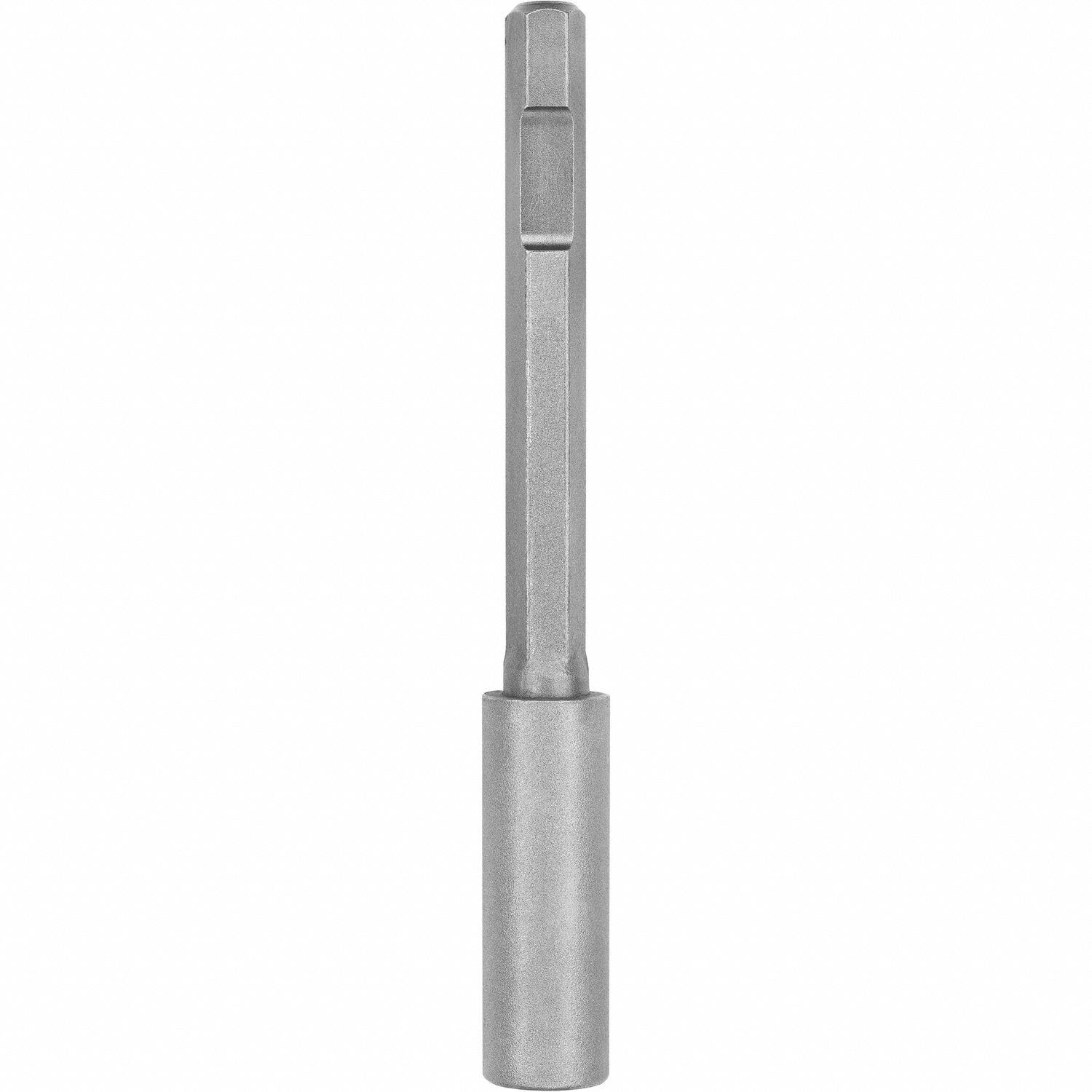 Breaker and Demolition Hammer Chisel: 5/8 in Head Wd, 21/32 in Shank Dia
