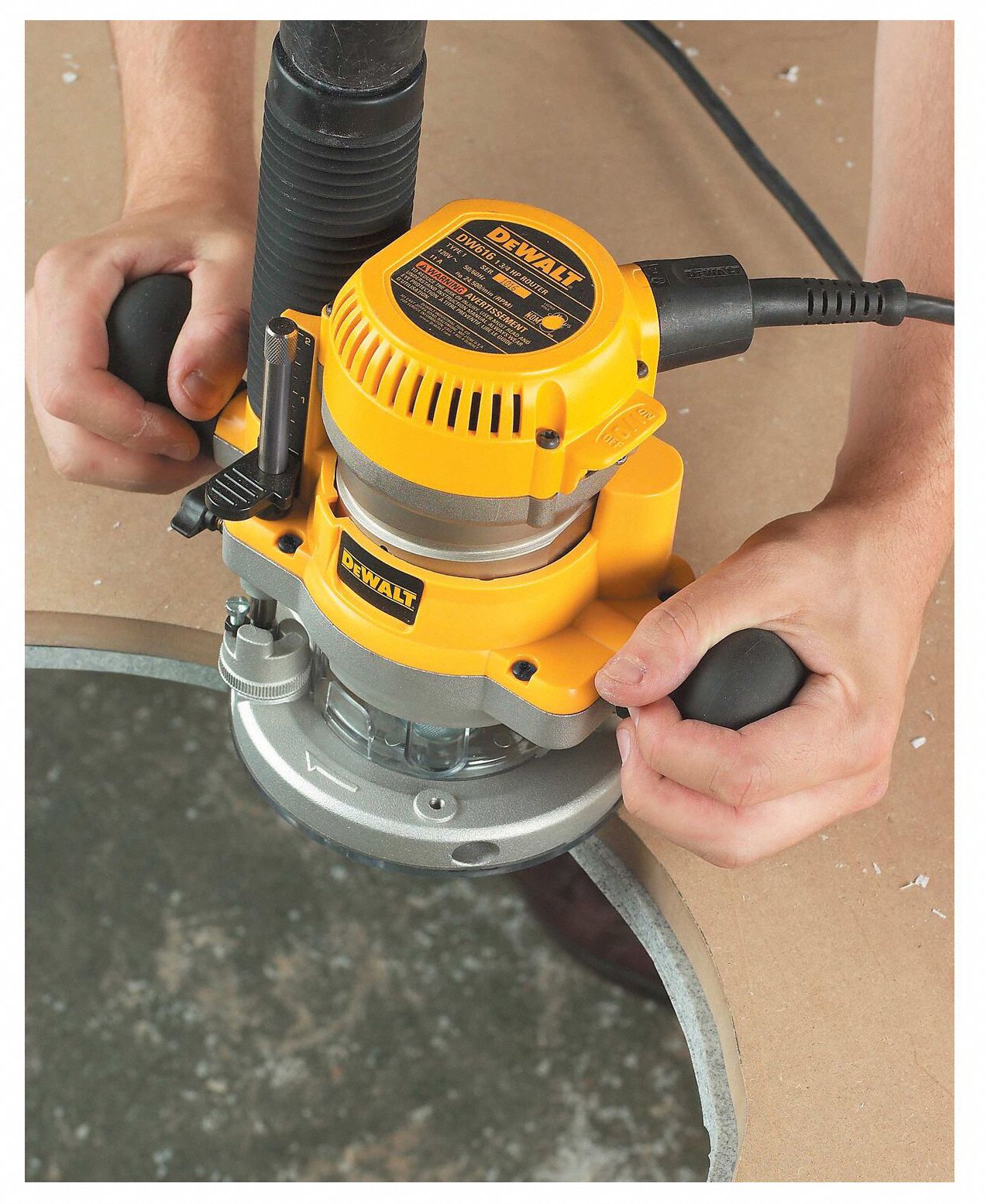 DEWALT Router Base For DW616/DW618, Plunge Base, Dual Grip, 2 Piece(s