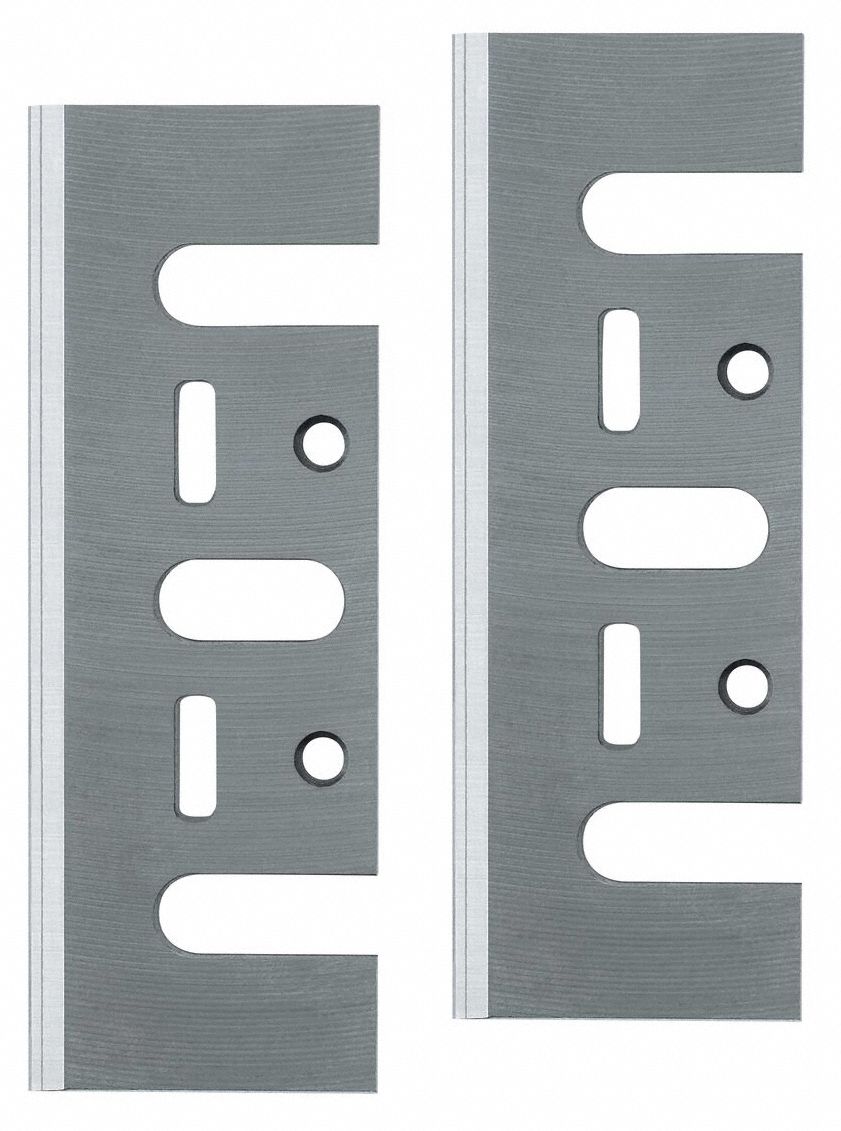 Replacement Planer Blades: For D26676/D26677/DW680K/N1900, Steel, 2 PK