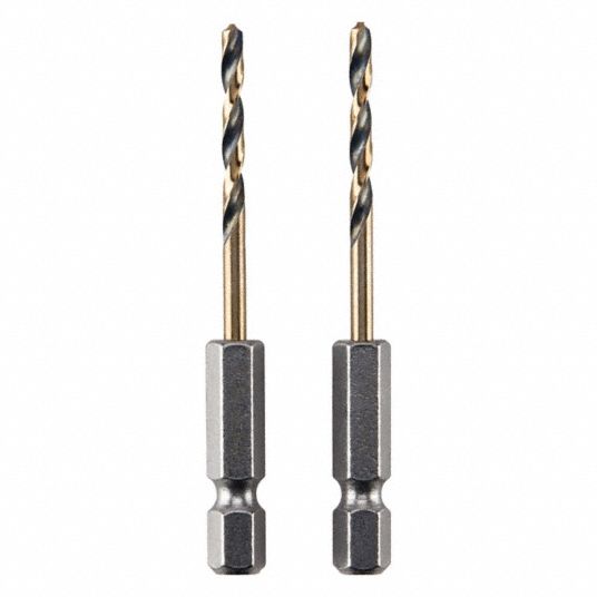 DEWALT, 7/64 in Drill Bit Size, 1 1/16 in Flute Lg, Drill Bits 807A50