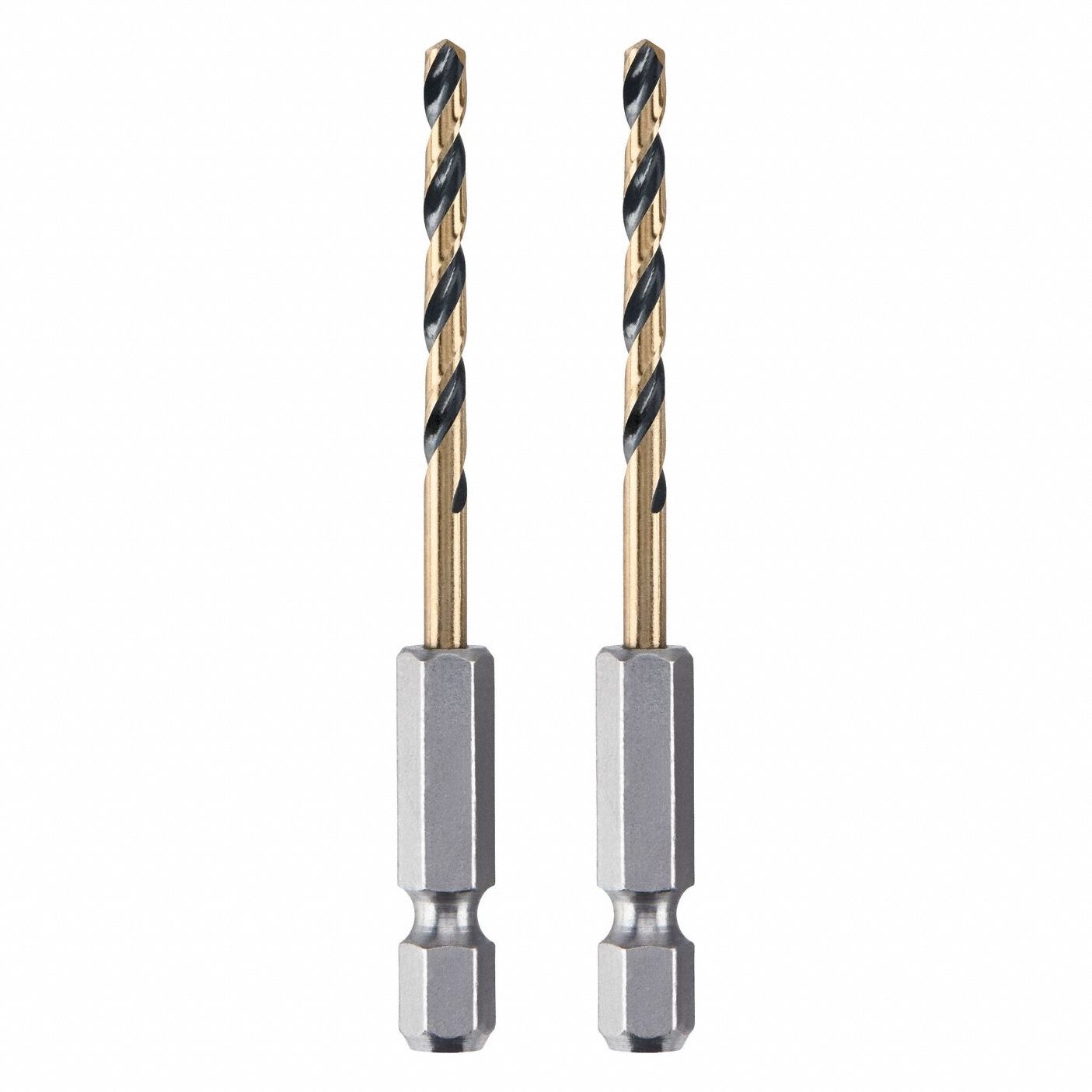 DRILL BITS,2-7/8 IN L,PK2