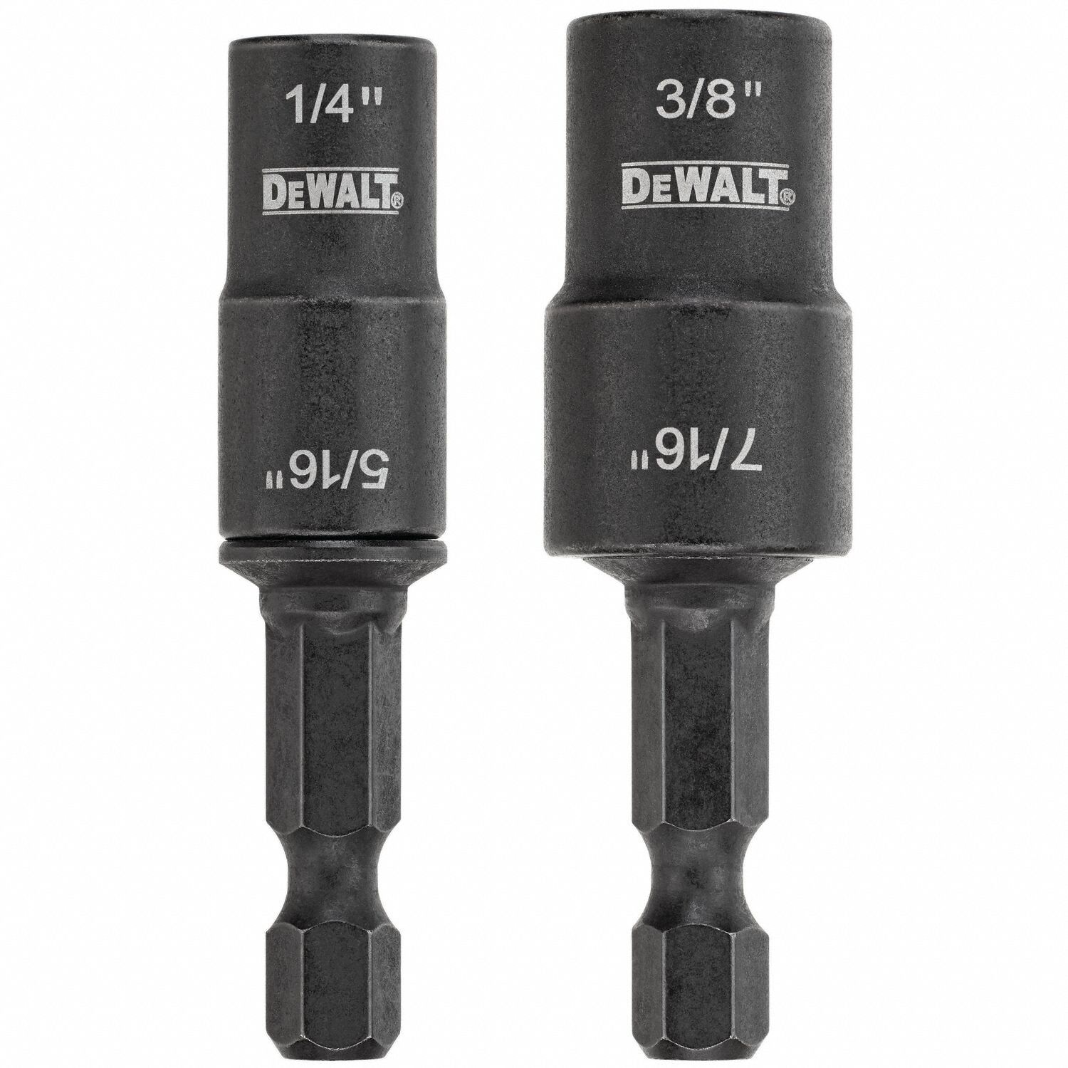 NUT DRIVER, 2 PIECE SET, NOT INSULATED,REVERSIBLE