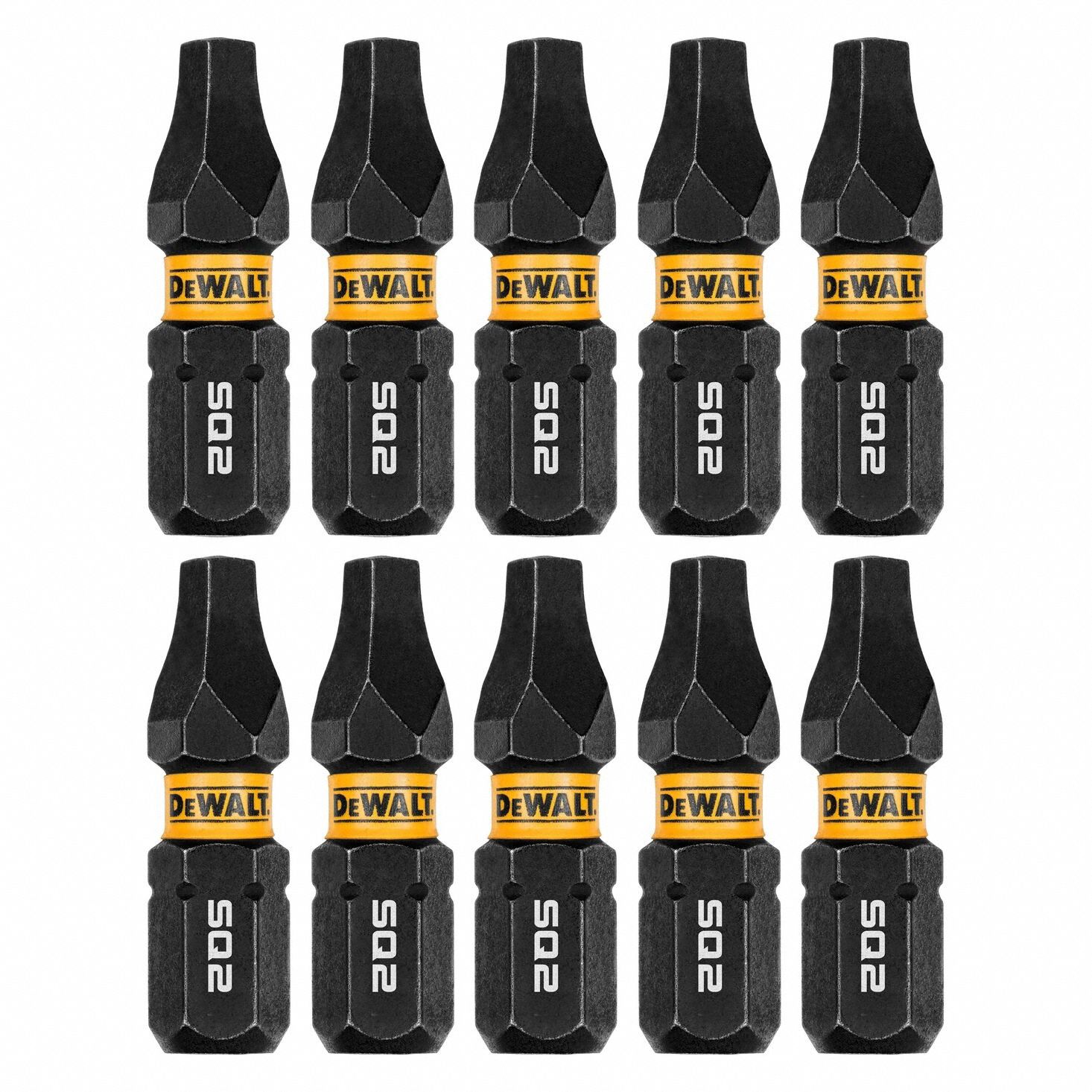 EMBOUTS TOURNEVIS,1/4 PO HEX,ACIER, 10
