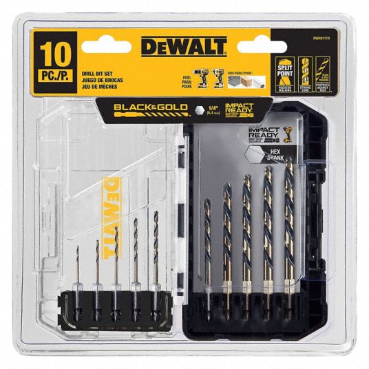 DEWALT 1 8 in Smallest Drill Bit Size 3 8 in Largest Drill Bit