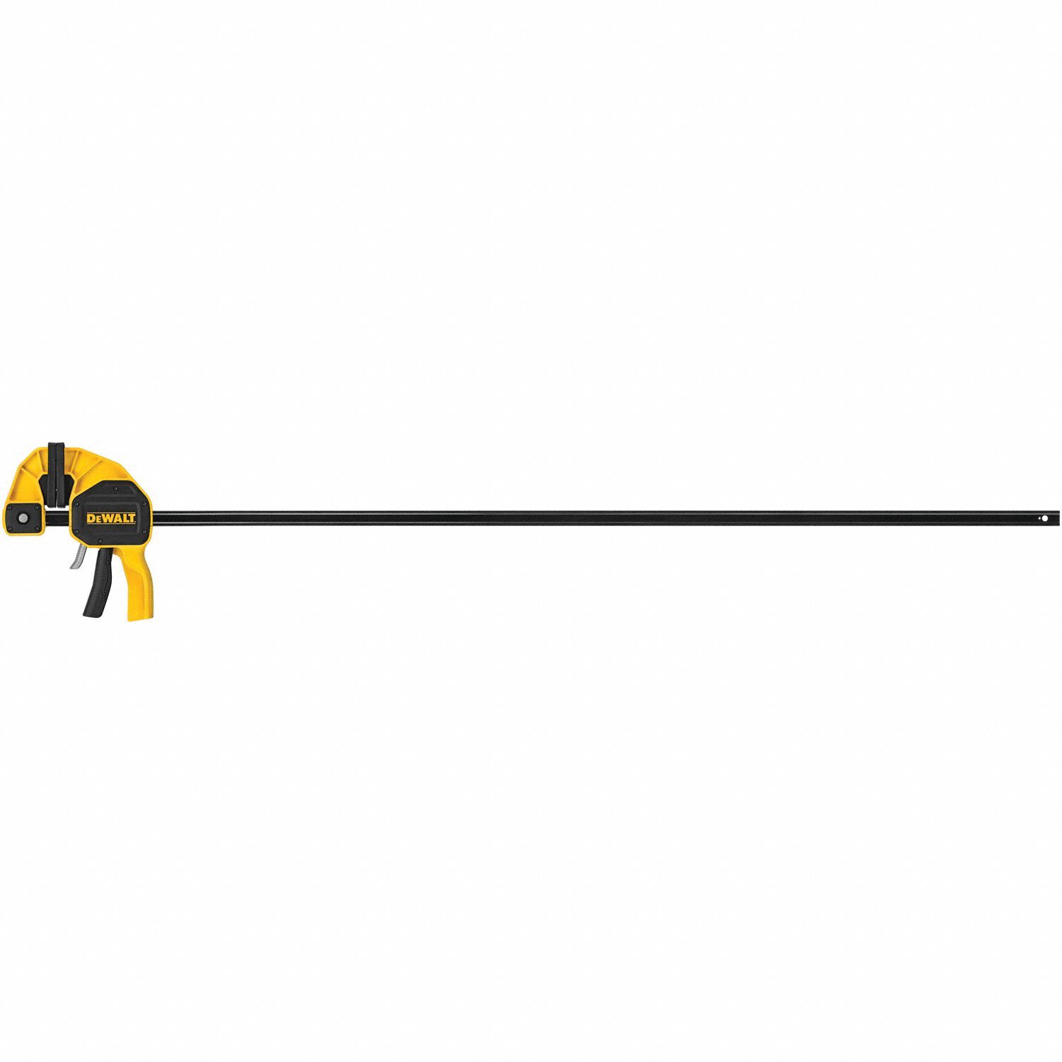 DEWALT, FullFaced, 50 in Max Jaw Opening, Bar Clamp/Spreader 45JX07