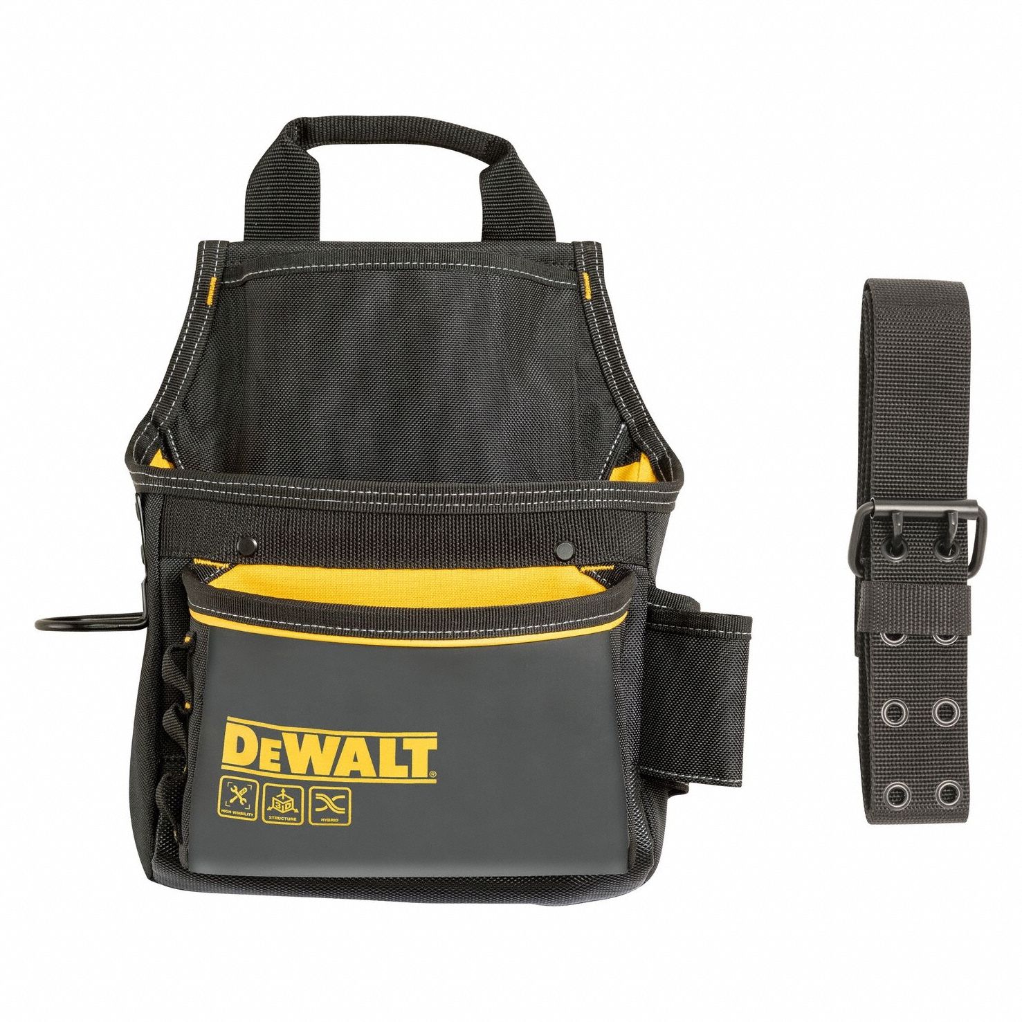 DEWALT, 12 Pockets, Belt Slot, Tool Pouches 804RR9DWST540101 Grainger