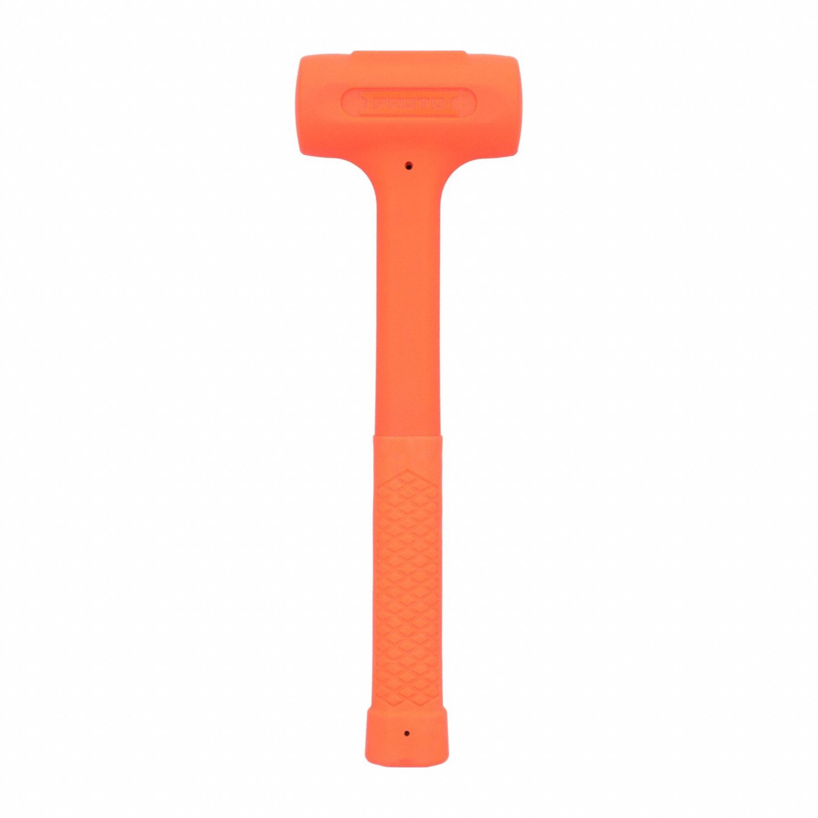 Dead Blow Hammer: Steel Handle, 15 oz Head Wt, 10 in Overall Lg, Urethane over Steel, Non-Sparking