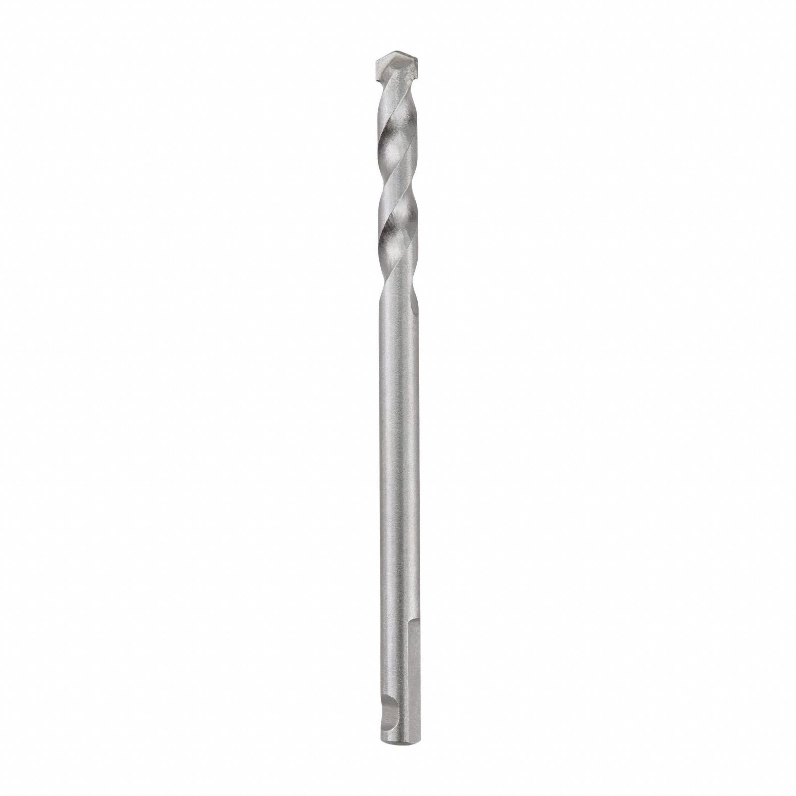 Pilot Drill Bit: Fits 1/4 in Hole Saw Dia. - Imperial, 1/4 in Pilot Bit Shank Size