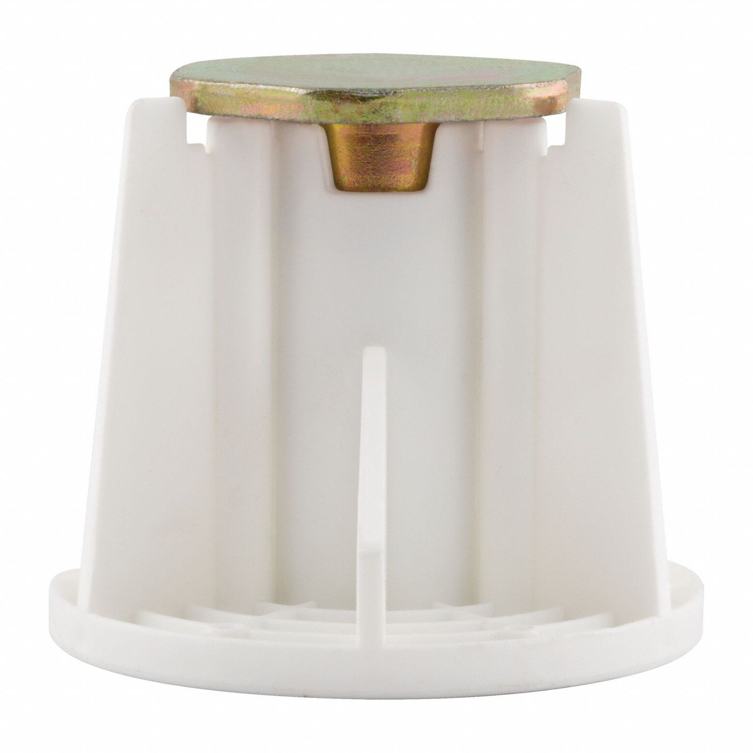 Insert Rod Anchor: 3/8"-16 Thread Size, Carbon Steel, Wet Concrete, 100 PK