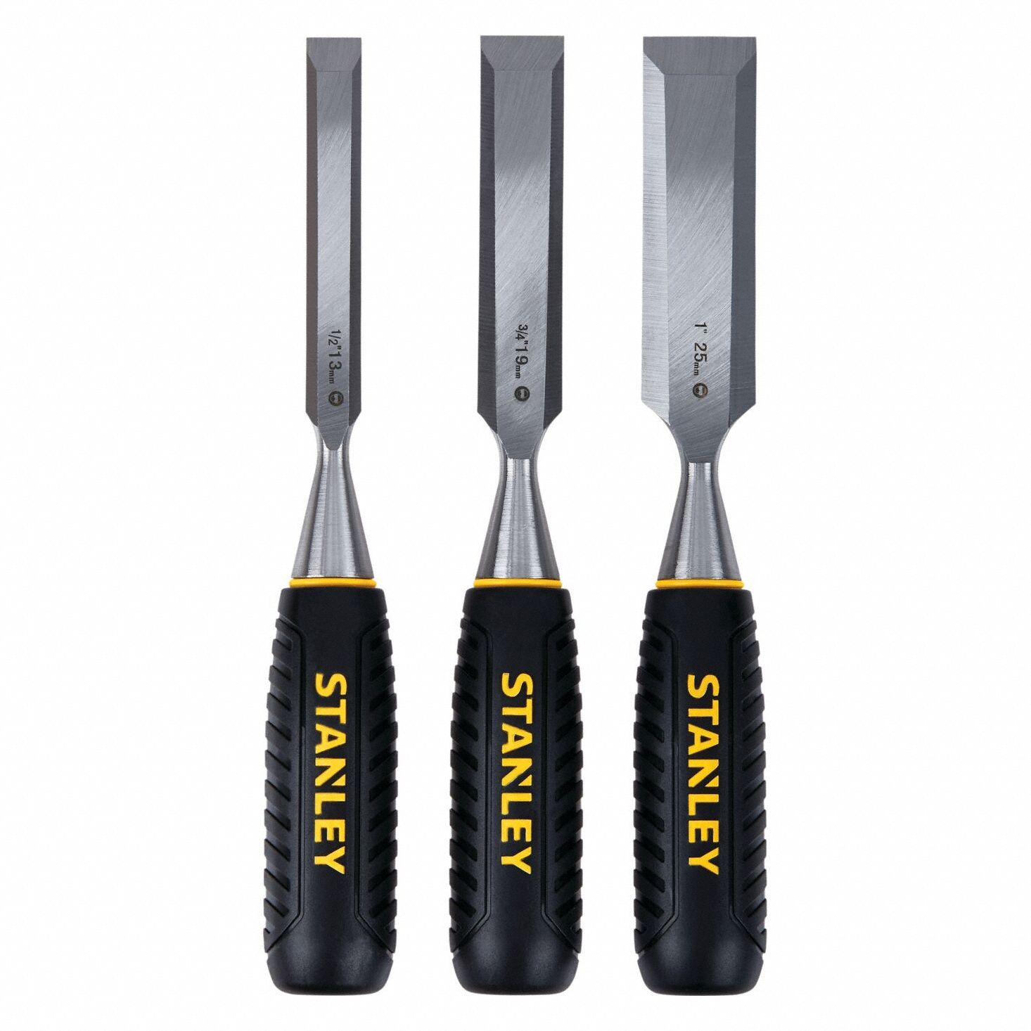 JEU BURINS, ACIER, P/BOIS, (3) PC