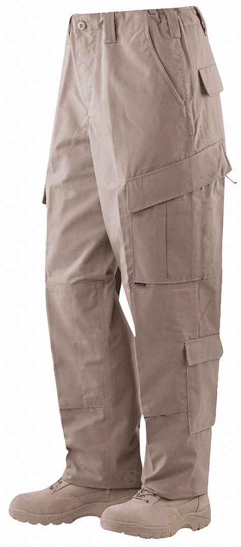 Mens Tactical Pants, M, Inseam 34"