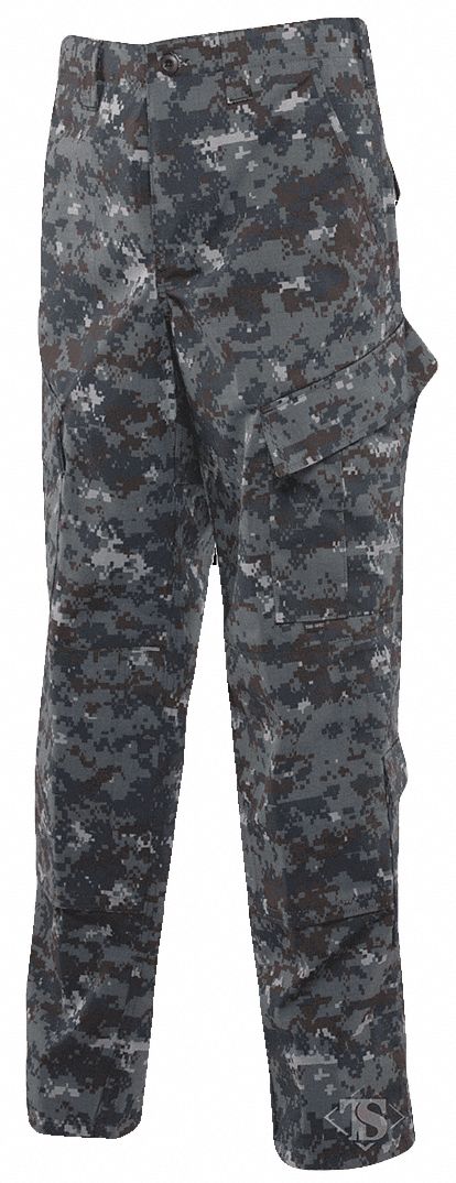 Tactical Pants: Size L, Midnight Digital, Fits 36 in to 38 in Waist, 34 in Inseam, Gen