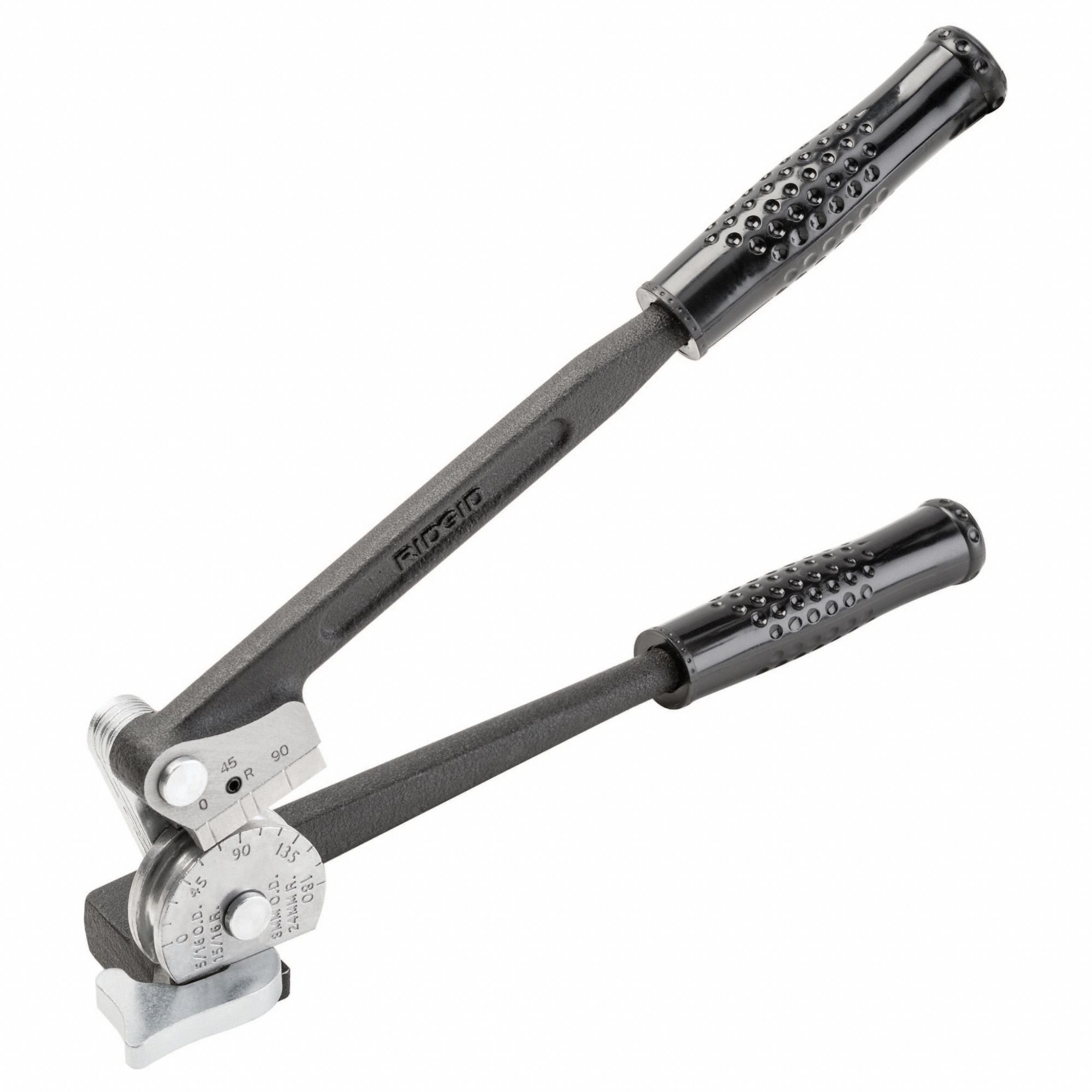 RIDGID, Calibrated Angle Markings from 0 to 180 Degrees, 1/2 in Tubing