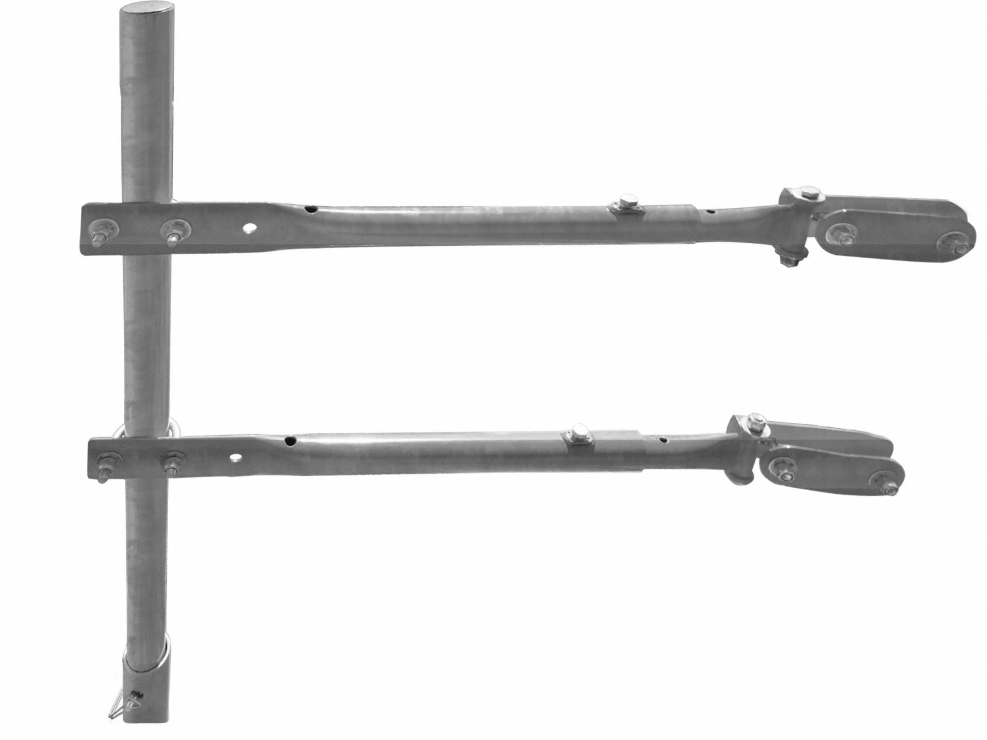 RAILGUARD 200 FIT RITE SERIES, 32 in x 3 3/8 ft, Permanent, Guardrail ...