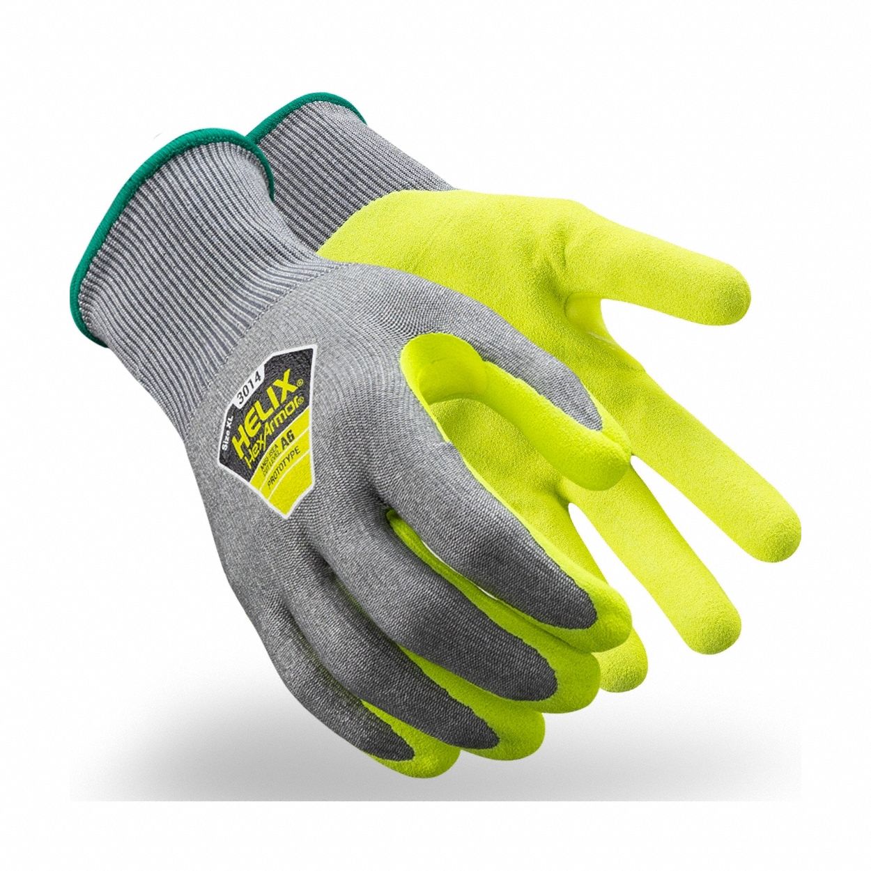 GANTS TRICOT,A6,S/COUTURES,M,HAUT VIS,PR