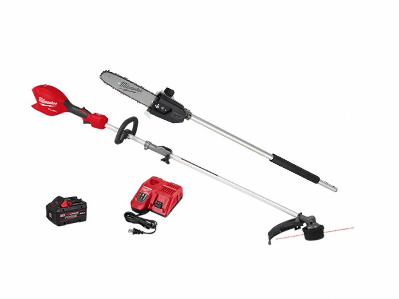 M18 FUEL String Trimmer + Pole Saw