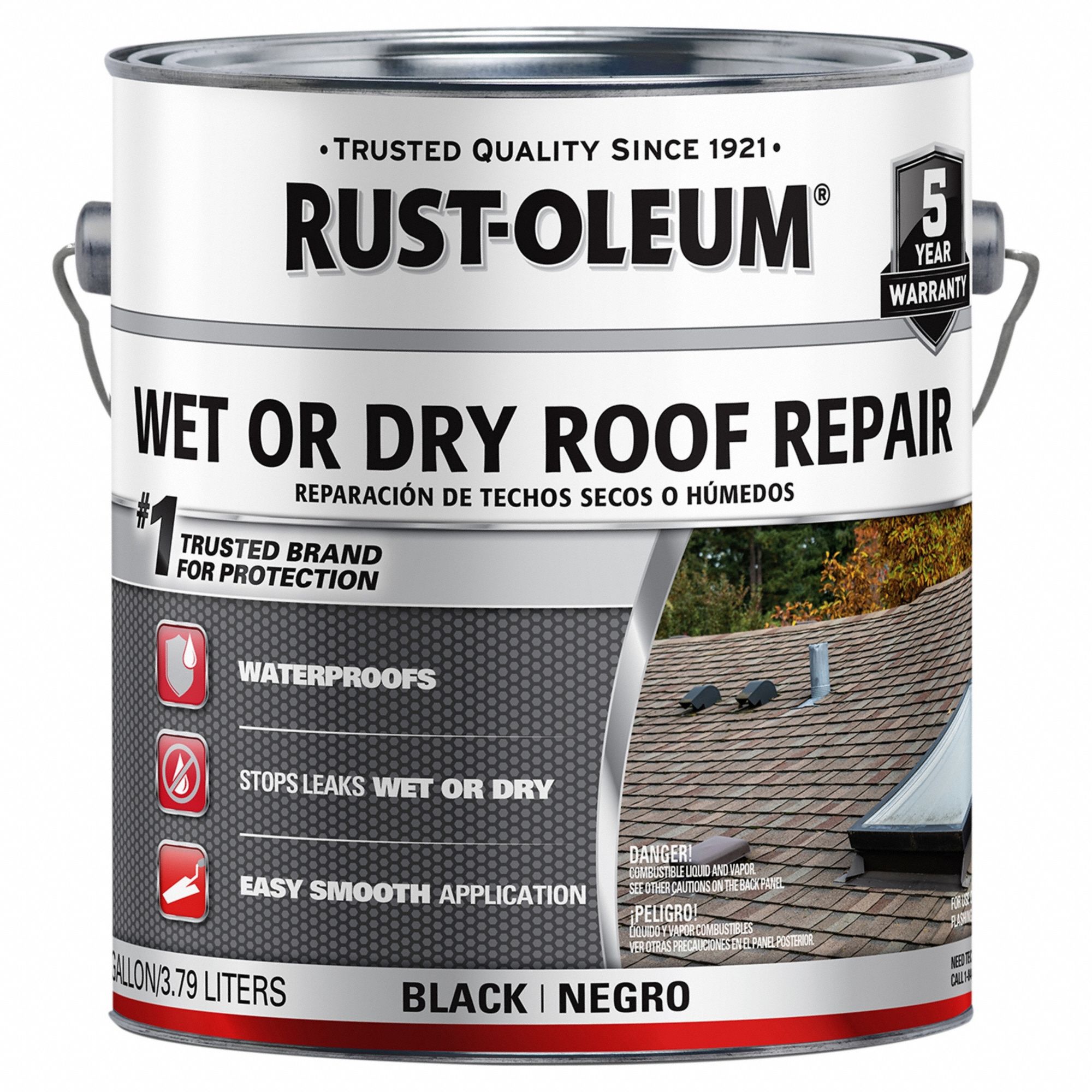 Roof Cement: Asphalt Roof Coatings, Asphaltic Fibered Aluminum, Black, Cement
