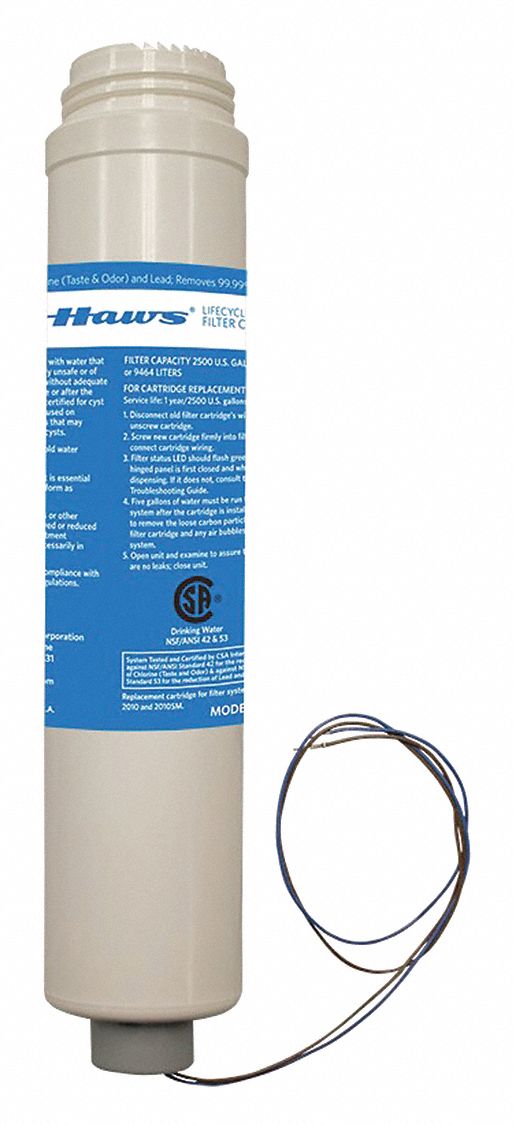 WaterFilterCartridge, 1micron, 0.5gpm