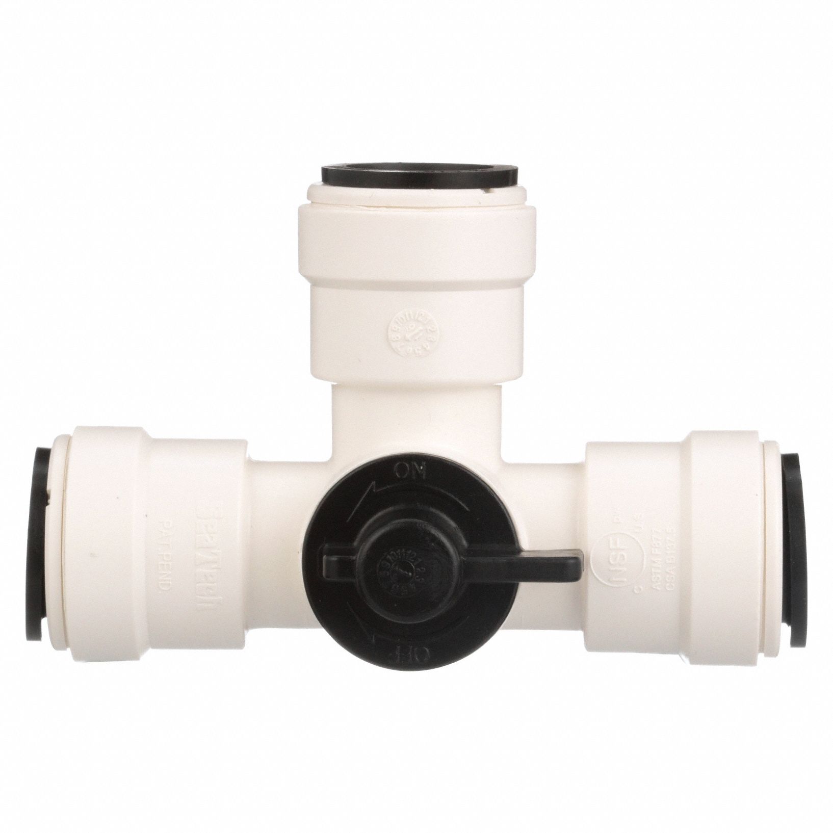 Manual 3-Way Ball Valve, 1/2", PSU