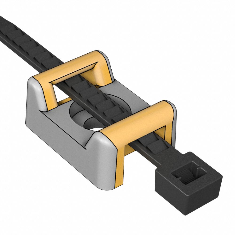 150mm Model 4YF38X Zip Ties Grainger Lot of 1000 Cable Ties 5.9"