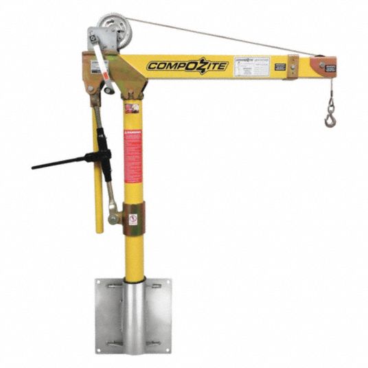 OZ LIFTING PRODUCTS, Composite, Manual, Davit Crane Kit - 302J67 ...