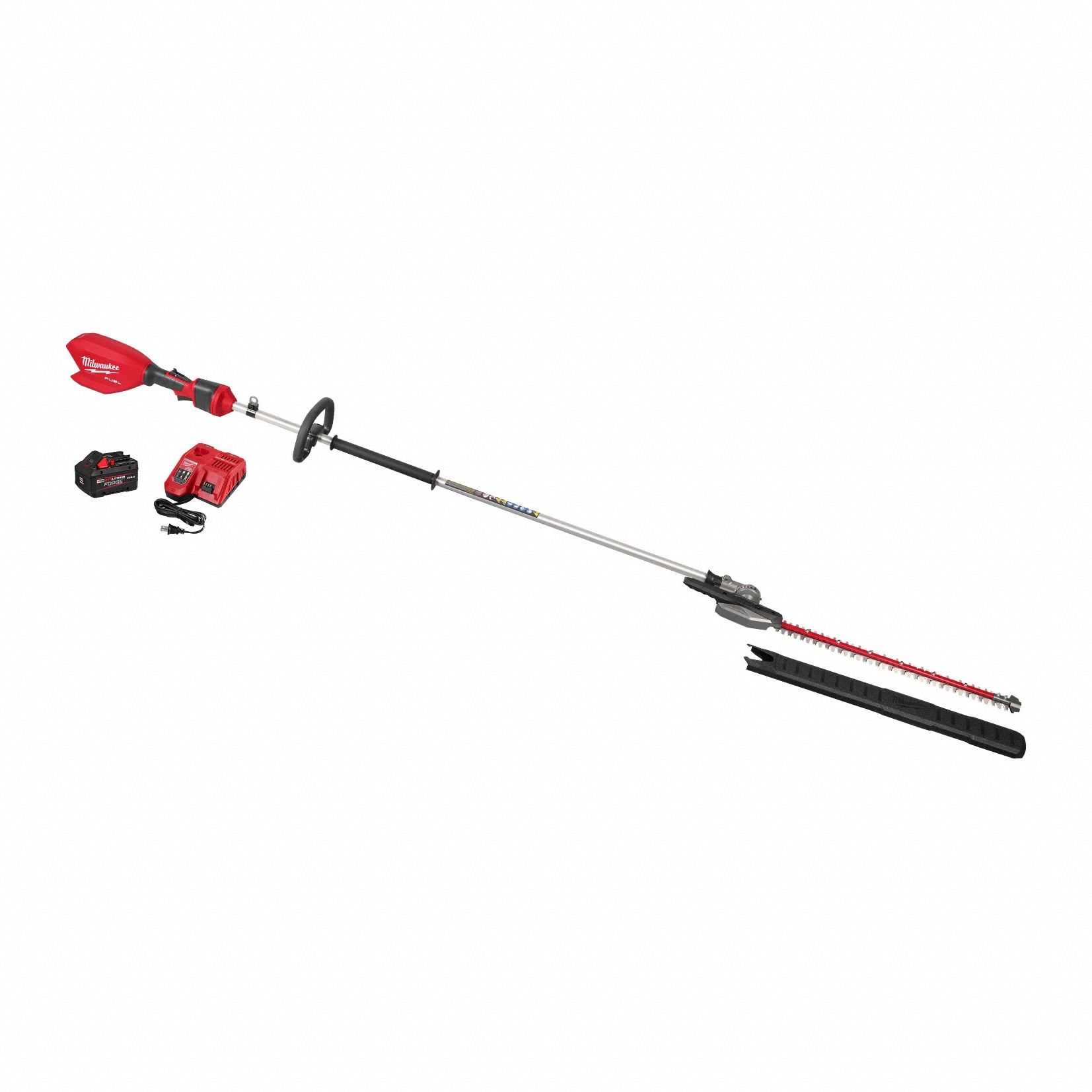 Hedge Trimmer Kit: M18™ Platform, 1 in Cutting Wd, 24 in Blade Lg, Double-Sided Blade