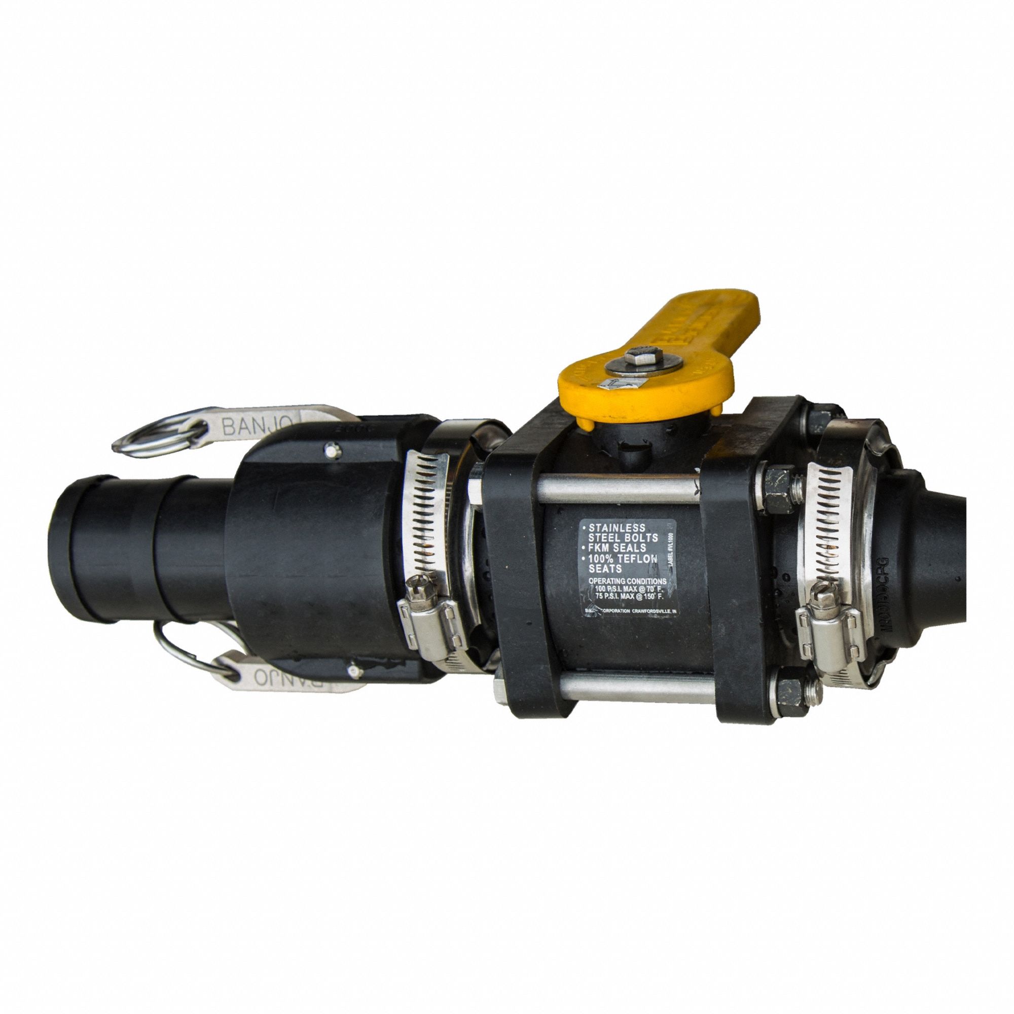 Three-Way Loading Valve Polypropylene