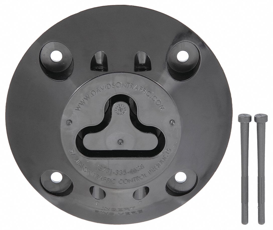 Mount Base, Black, Plastic