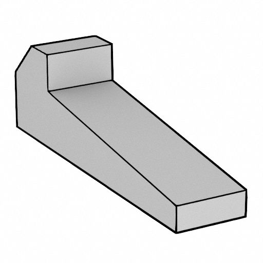 6 mm Aluminum and Steel Key Stock - Grainger Industrial Supply