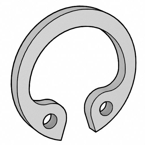 thumbnail image 2 of Retaining Rings External Manufactue Vaies Etaining Ing,Self-Lock PO,3-16in.,PK50 Retaining Ring Self-lock Po 3/16in. Pk50 X 2 of 12
