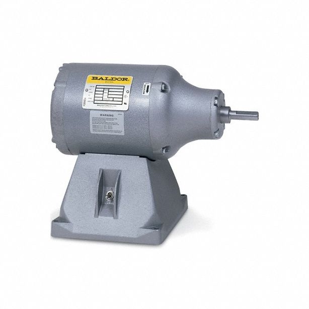 Power Tool Motor: 1/2 hp Horsepower, 3, 450 RPM RPM, 115V AC, 5.4 A, 1 Service Factor, 115V AC