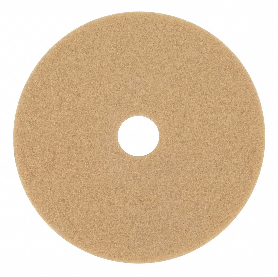 Burnish Pad, Tan, 18", PK5