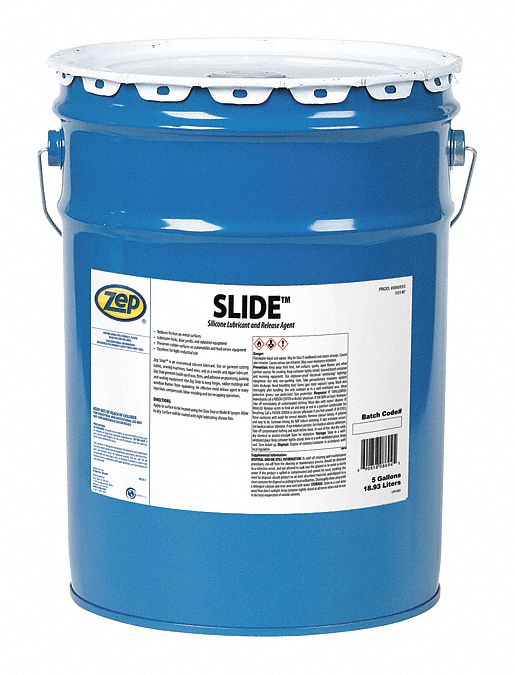 SILICONE LUBRICANT,5 GALLON,0.77 GRAVITY