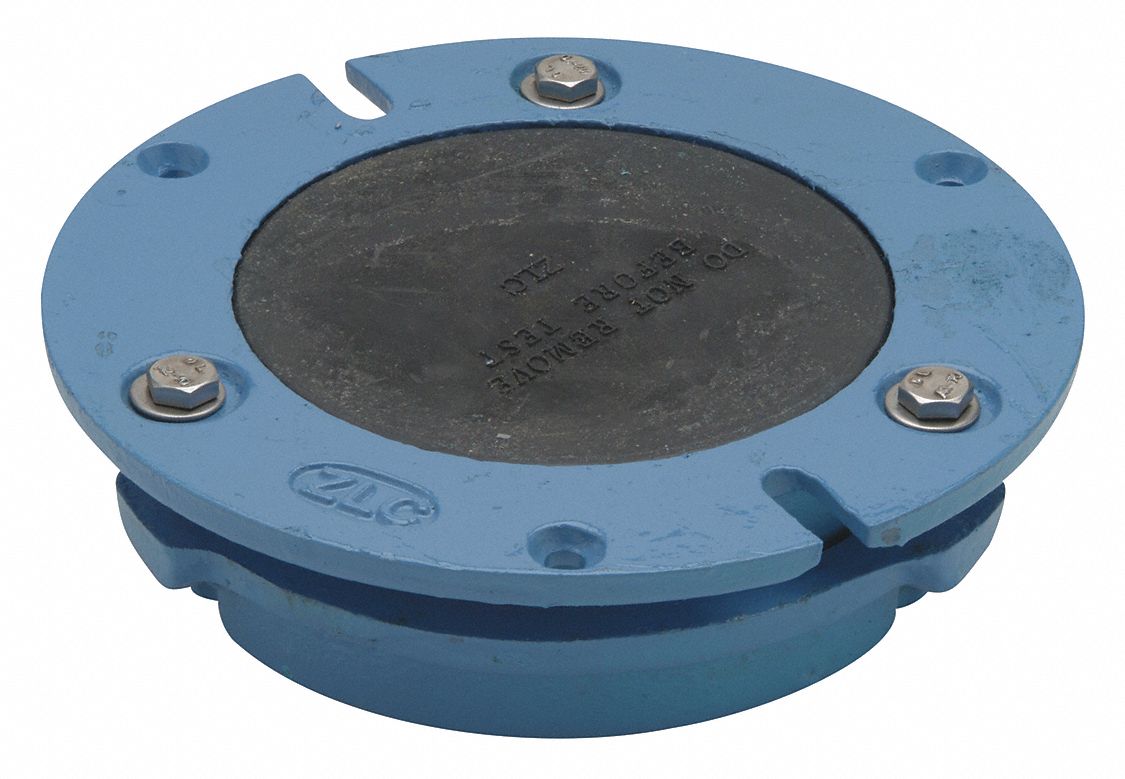 ZURN Closet Flange, Torque Set, Test Cap, 3" 306V26CF2982CI3 Grainger
