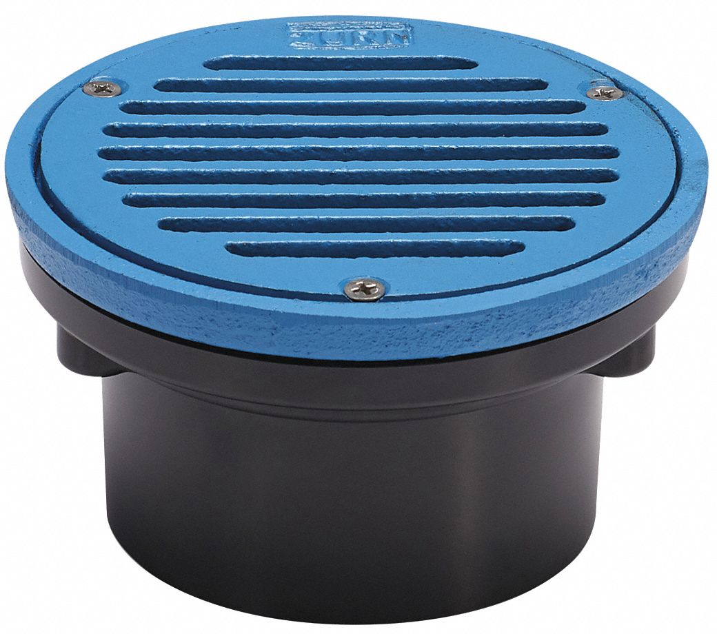 ZURN, Floor Drain,ABS,Medium Duty,C.I.,2" 306W87FD2220AB2 Grainger