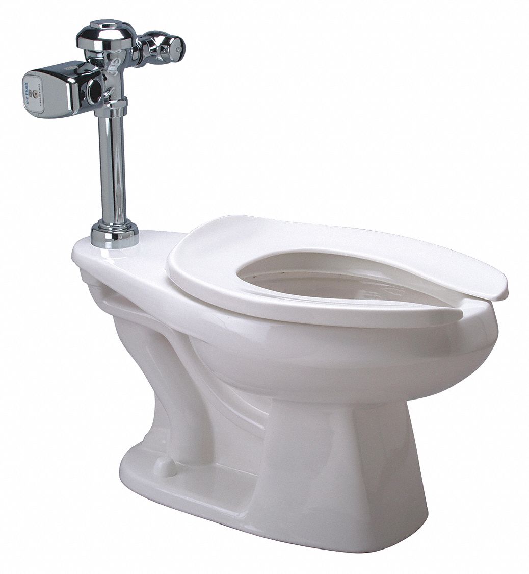 Toilet, Floor Mount,