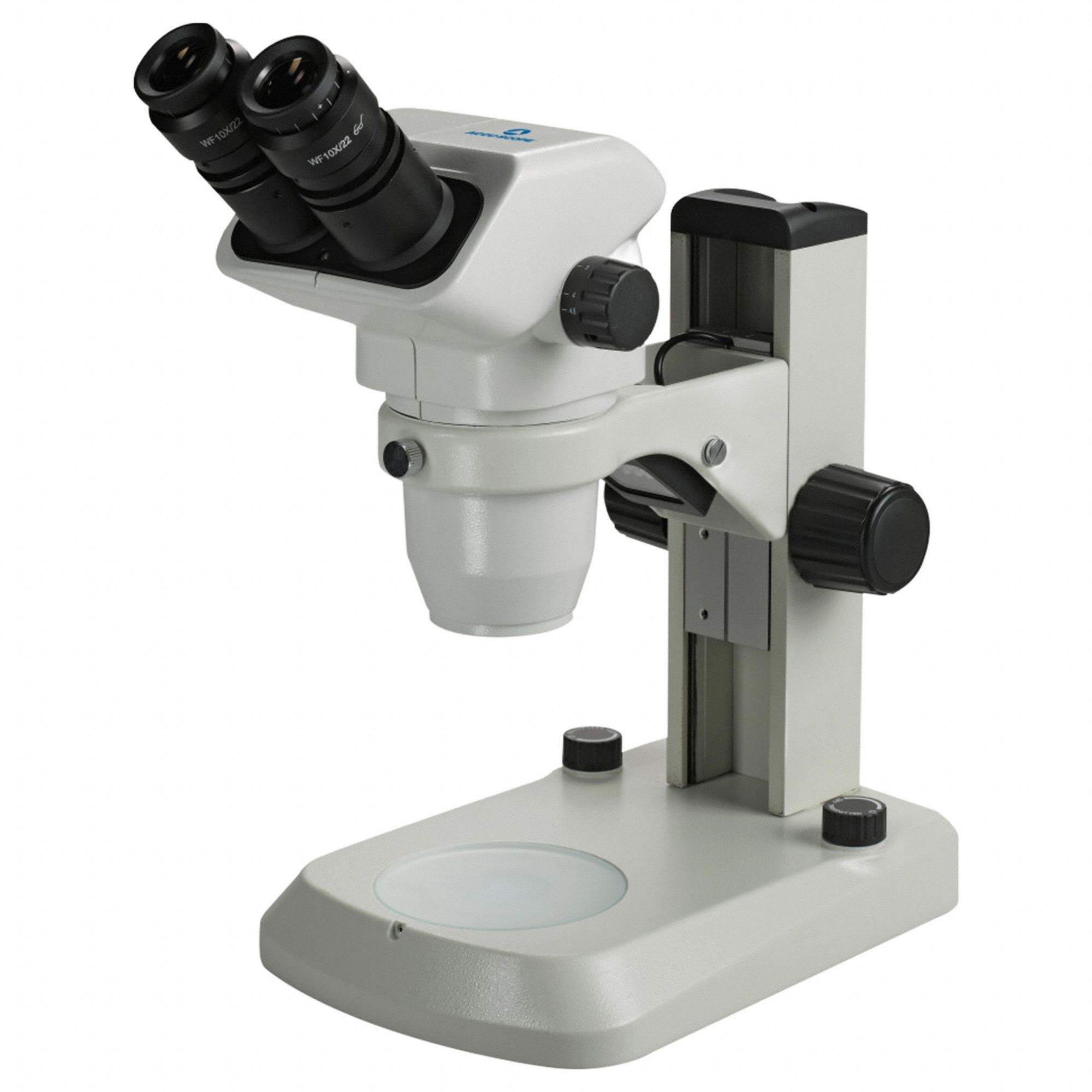 Microscope: Stereo, Trinocular, 0.67X to 4.5X, 22 mm Optical Field of View, E-LED, 100 mm